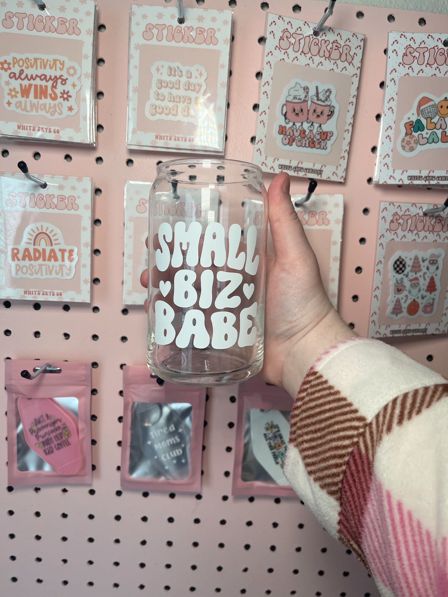 Small Biz Babe Glass Cup