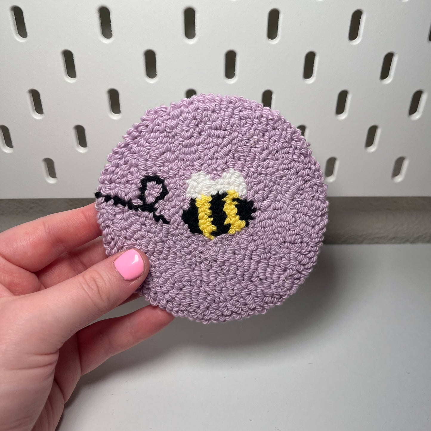 Bumble Bee Mug Rug Coaster