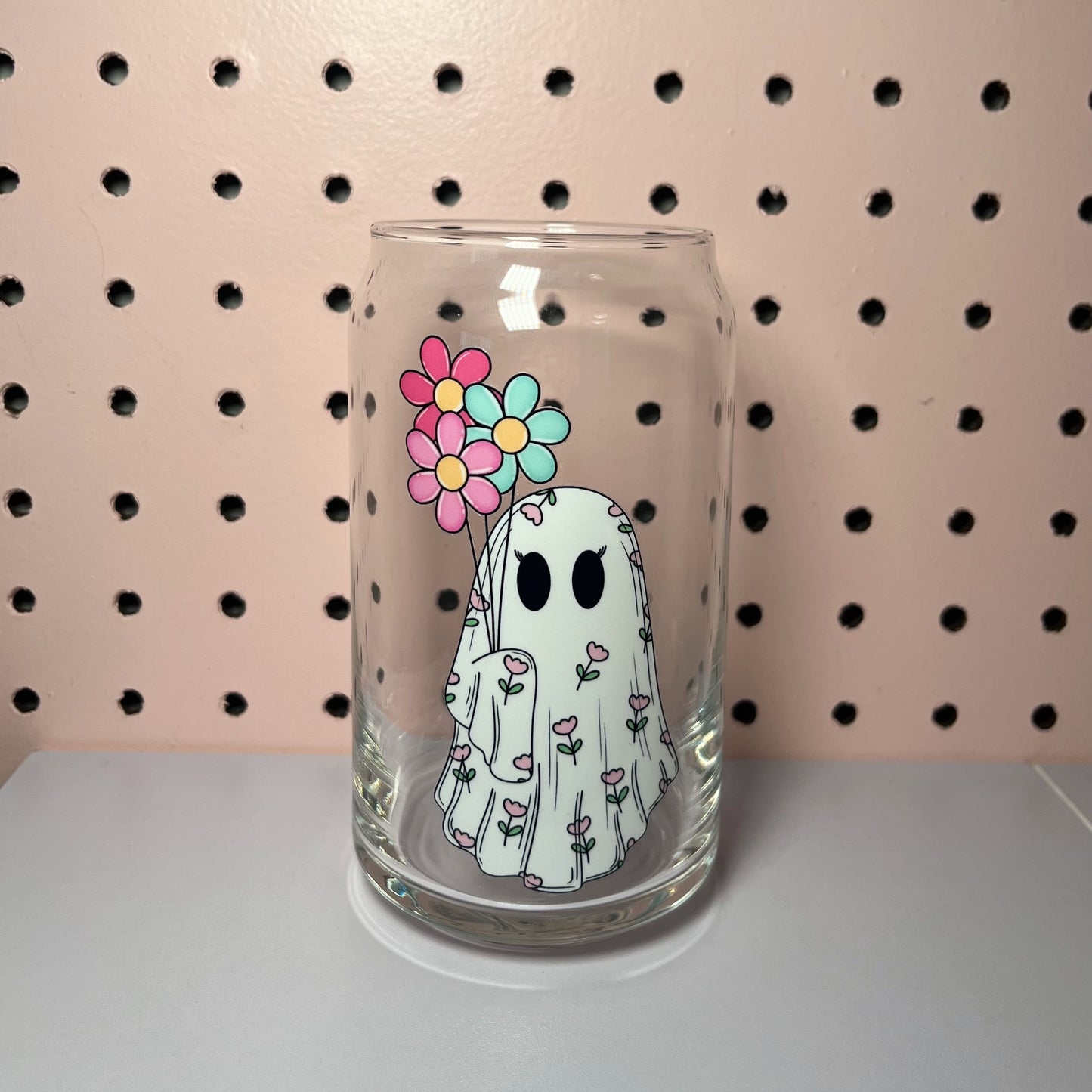 Spring Ghost Glass Cup