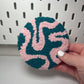 Squiggles Mug Rug Coaster