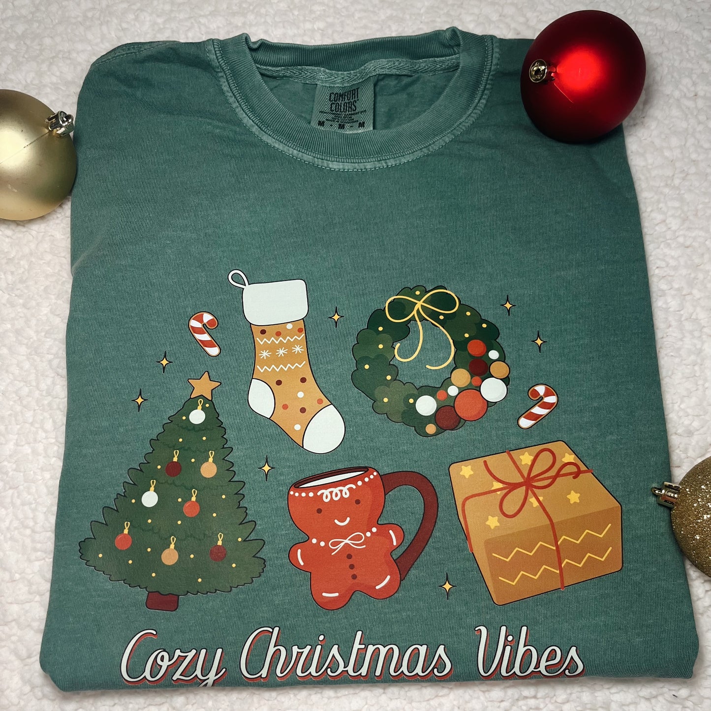 Cozy Christmas Vibes T-Shirt