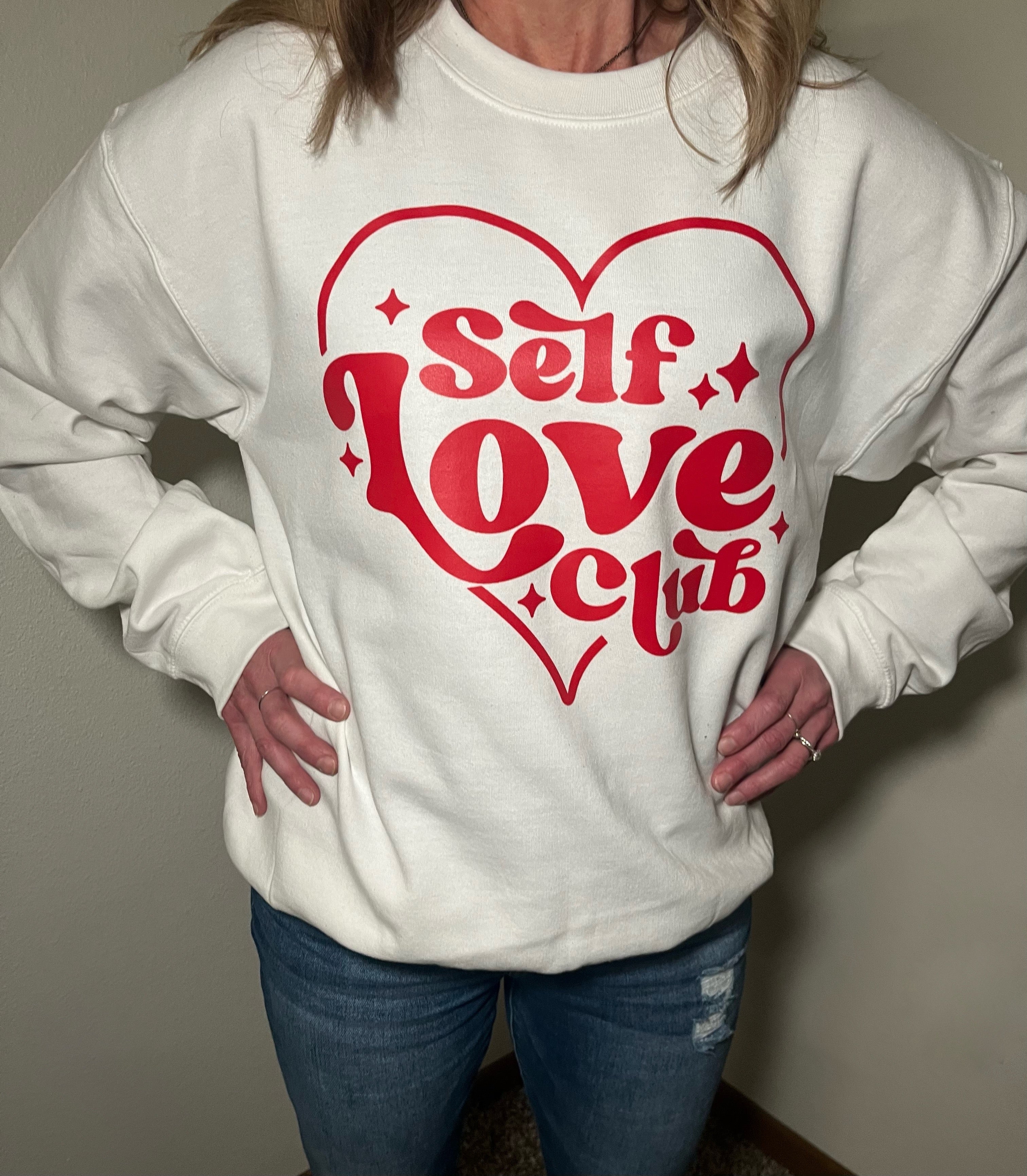 Self love sweater hot sale