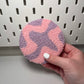 Pink & Purple Squiggles Mug Rug Coaster