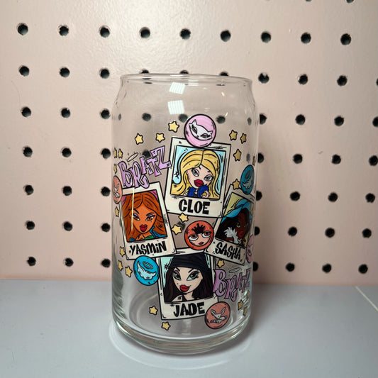 Y2K Polaroid Glass Cup