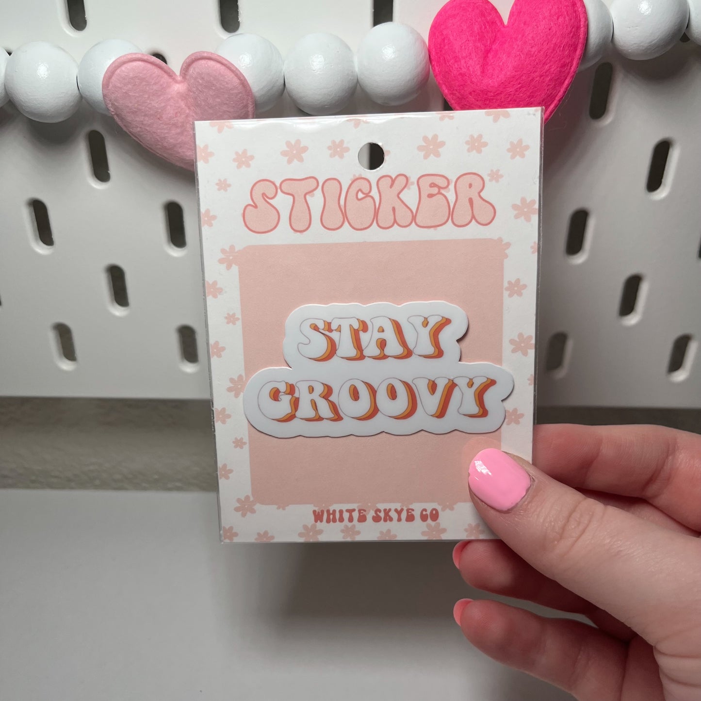 Stay Groovy Sticker